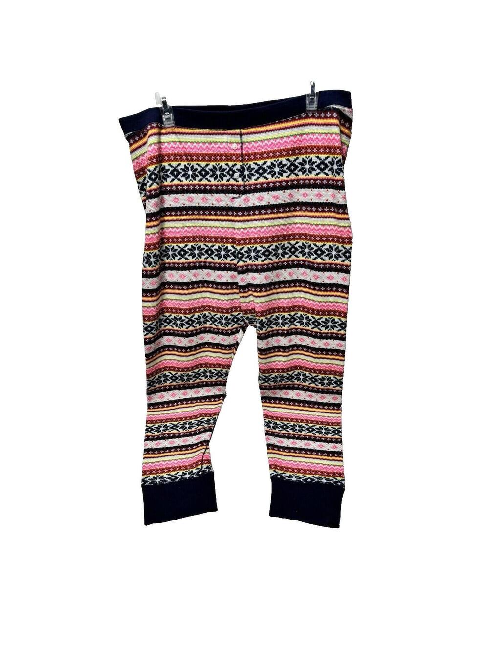 XXL Long John Pants Pyjama Style Pants Multicolor Old Navy, GUC